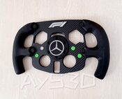 Get MOD F1 Formula 1 MERCEDES para Volante Logitech G29 y G923 de PS PlayStation 