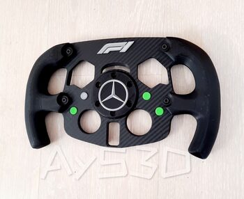 MOD F1 Formula 1 MERCEDES para Volante Logitech G29 y G923 de PS PlayStation 