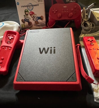 Redeem Wii Mini Ed. Mario Kart con mandos 