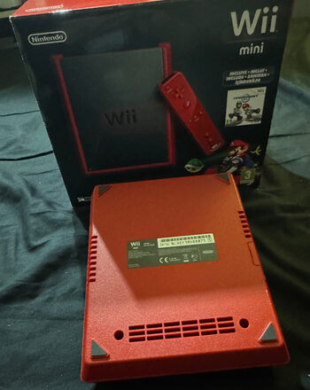 Wii Mini Ed. Mario Kart con mandos 