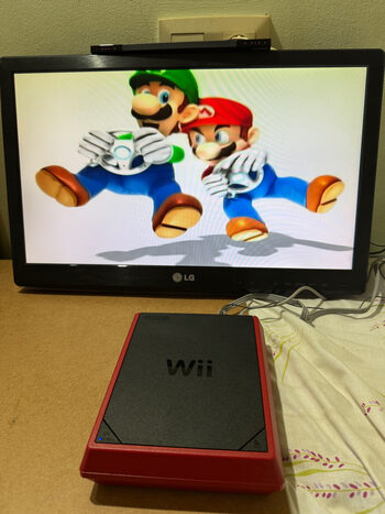 Wii Mini Ed. Mario Kart con mandos 