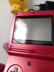 Get Game boy advance sp roja fuego con cargador 