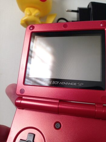 Get Game boy advance sp roja fuego con cargador 