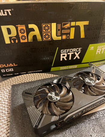 Rtx 2060 Super Palit Dual 8GB (kaip 3060) for sale