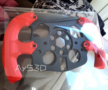 MOD F1 Formula 1 para Volante Logitech G29 y G923 de Ps PlayStation y PC Rojo