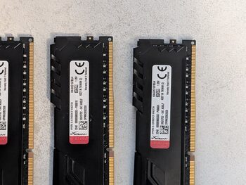 Kingston HyperX Fury 8 GB (2 x 4 GB) DDR4-3200 Black PC RAM for sale