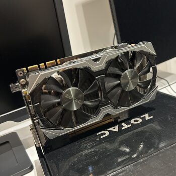 Zotac GeForce GTX 1070 8 GB 1518-1708 Mhz PCIe x16 GPU