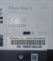 Xbox One S, White, 1TB