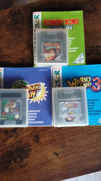 PACK 3 JUEGOS GAMEBOYCOLOR