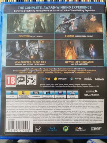 Rise of the Tomb Raider: 20 Year Celebration PlayStation 4 for sale