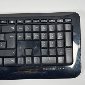 Microsoft Wireless Desktop 850 with AES - Black Wireless Keyboard