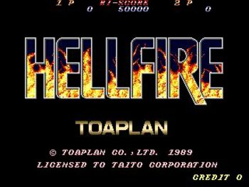 Hellfire SEGA Mega Drive