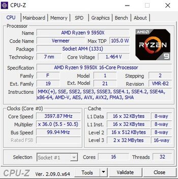 Redeem AMD Ryzen 9 5950X 3.4-4.9 GHz AM4 16-Core CPU