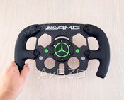 MOD F1 Fórmula 1 MERCEDES AMG para Volante Logitech G29 y G923 de PS PlayStation