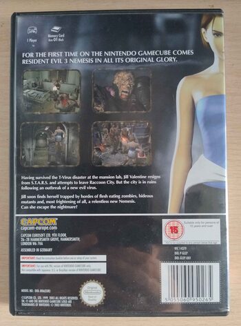 Buy Resident Evil 3: Nemesis Nintendo GameCube