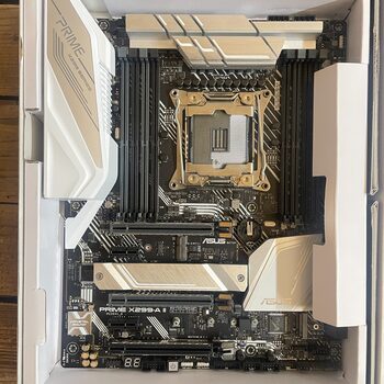 Asus Prime X299-A II, X299 DDR4 Intel LGA 2066 Wokrstation Motherboard - JC4496 - Defective Motinine plokste MB Motherboard Defektuota