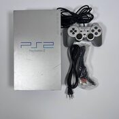 PlayStation 2, Silver + Controller and Cables