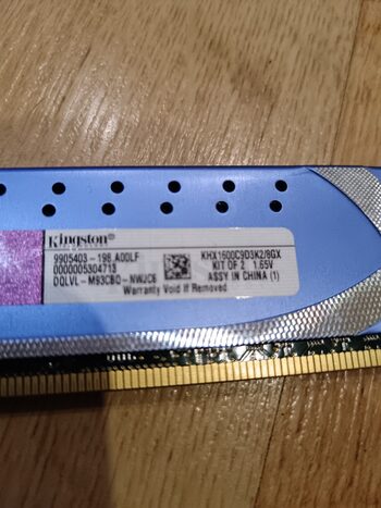 Kingston HyperX Genesis 8 Gb(2x4Gb) 1600 Mhz