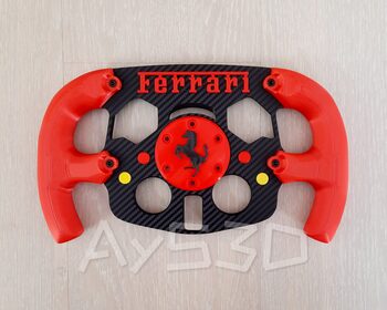 MOD F1 Formula 1 FERRARI para Volante Logitech G29 y G923 de PS PlayStation y PC