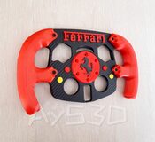 MOD F1 Formula 1 FERRARI para Volante Logitech G29 y G923 de PS PlayStation y PC