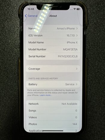 Apple iPhone X 256GB Space Gray