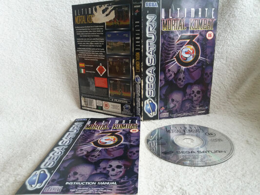 Ultimate Mortal Kombat 3 SEGA Saturn