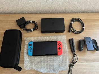 Nintendo Switch OLED, Blue & Red, 64GB