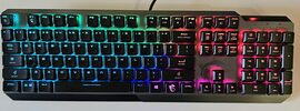 MSI VIGOR GK50 Low Profile su RGB Klaviatūra for sale