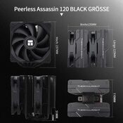 Buy Peerless Assassin 120 Black AM4 AM5 LGA1700 LGA1200