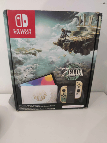 Nintendo Switch OLED 64GBS – Zelda: Tears of the Kingdom Edition (ATRIŠTAS) for sale