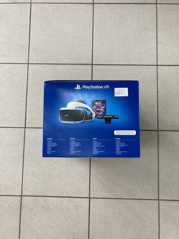 PlayStation 4 ir PS5 VR akiniai V2 + Camera + VR Worlds Game (PS4, PS5)
