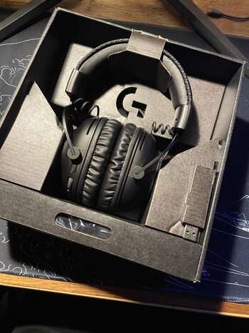 Logitech G Pro X Wireless žaidimų ausinės gaming headphones