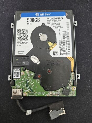 Western Digital Blue UltraSlim 500 GB HDD Storage