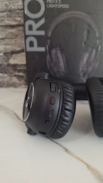 Žaidimų Ausinės Logitech G Pro X2 Black
