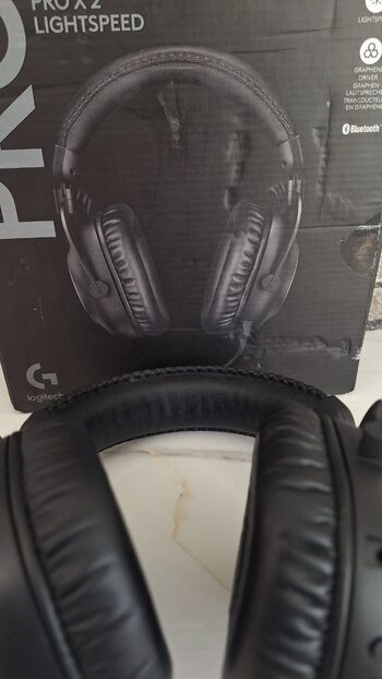 Žaidimų Ausinės Logitech G Pro X2 Black