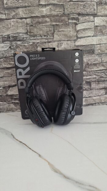 Get Žaidimų Ausinės Logitech G Pro X2 Black