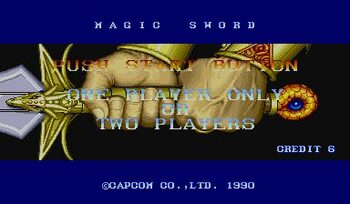 Magic Sword SNES