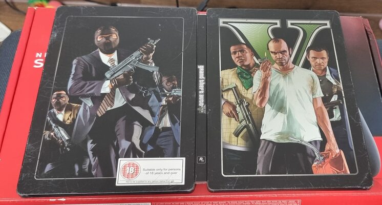 Grand Theft Auto V Steelbook Edition Xbox 360