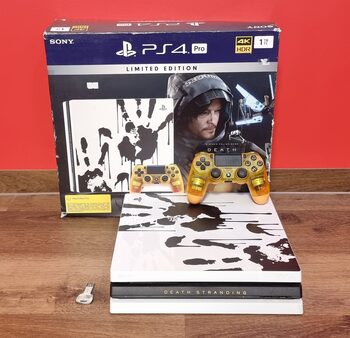 Playstation 4 Pro 1TB Limited Edition Death Stranding atrištas