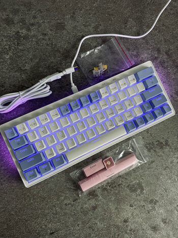 Buy Mechaninė klaviatūra (mechanical keyboard with yellow switches)