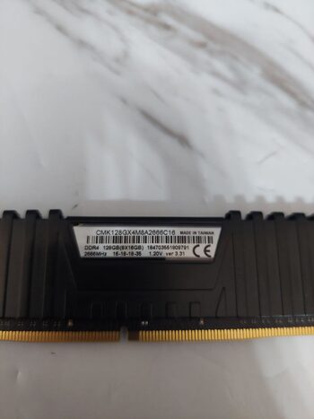 Corsair Vengeance LPX 16 GB (1 x 16 GB) DDR4-2666 Black / Yellow PC RAM for sale