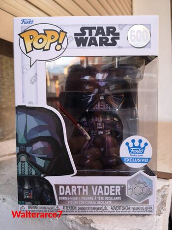 Funko Pop Star Wars 600 Darth Vader Exclusive Exclusivo Disney 100 18e