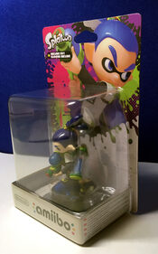 Splatoon Inkling Boy NUEVO EN CAJA Amiibo 3DS Wii U Nintendo