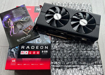 Radeon rx480 8gb.