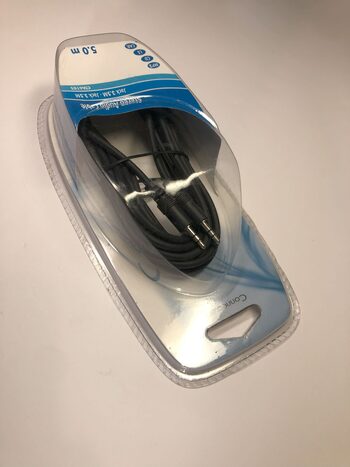 Connectech by Sinox CTA6105 Jack 3.5mm. Cable, Stereo Male to Male 5m.