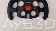 MOD F1 PERSONALIZADO con TU NUMERO FAVORITO + LOGO F1 para Logitech G29 G923 Ps