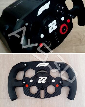 MOD F1 PERSONALIZADO con TU NUMERO FAVORITO + LOGO F1 para Logitech G29 G923 Ps