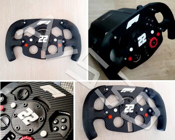 MOD F1 PERSONALIZADO con TU NUMERO FAVORITO + LOGO F1 para Logitech G29 G923 Ps for sale