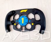 MOD F1 PERSONALIZADO con TU NUMERO FAVORITO + LOGO F1 para Logitech G29 G923 Ps