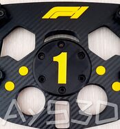 MOD F1 PERSONALIZADO con TU NUMERO FAVORITO + LOGO F1 para Logitech G29 G923 Ps